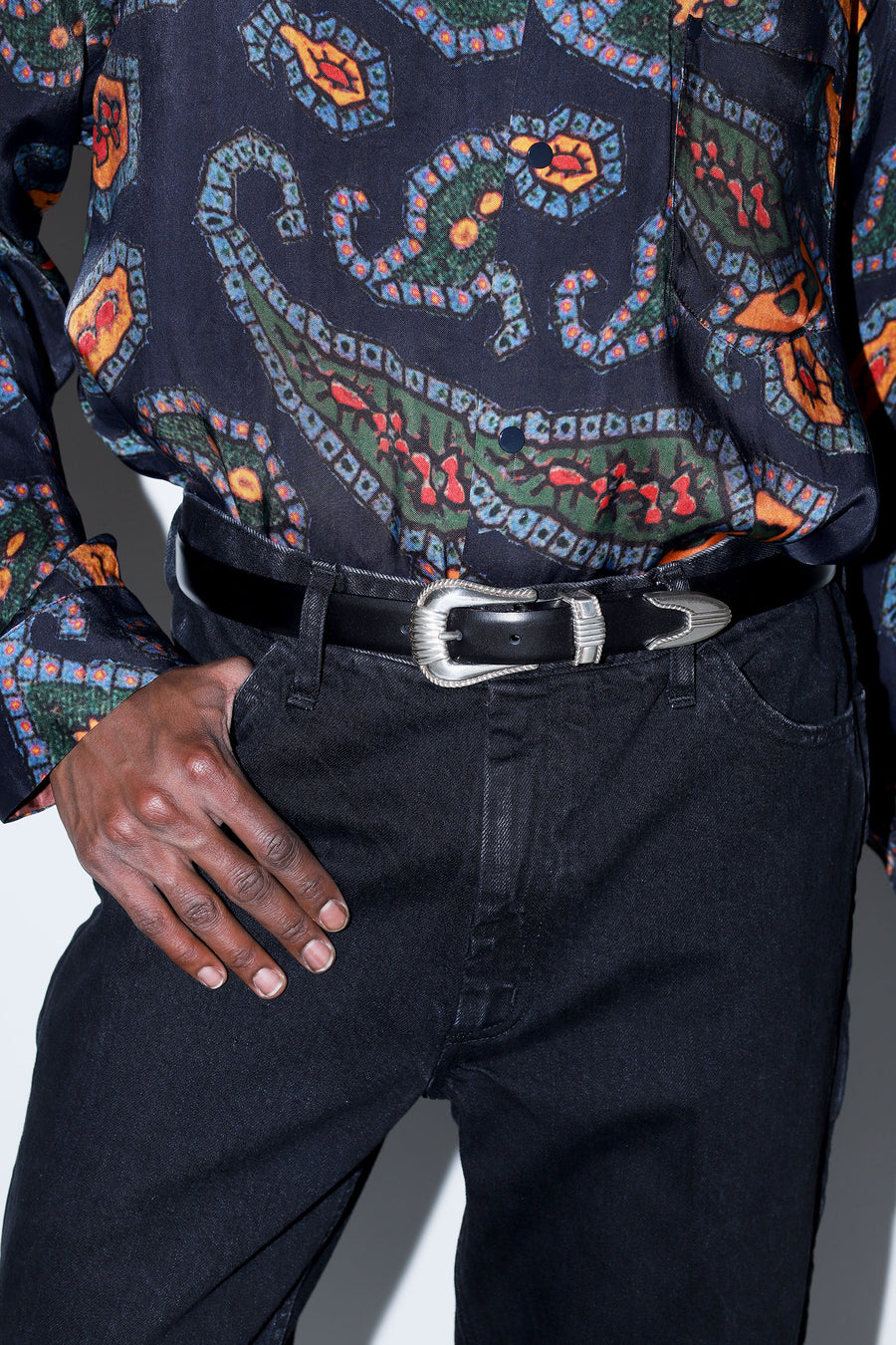 toga pulla metal buckle belt - ベルト