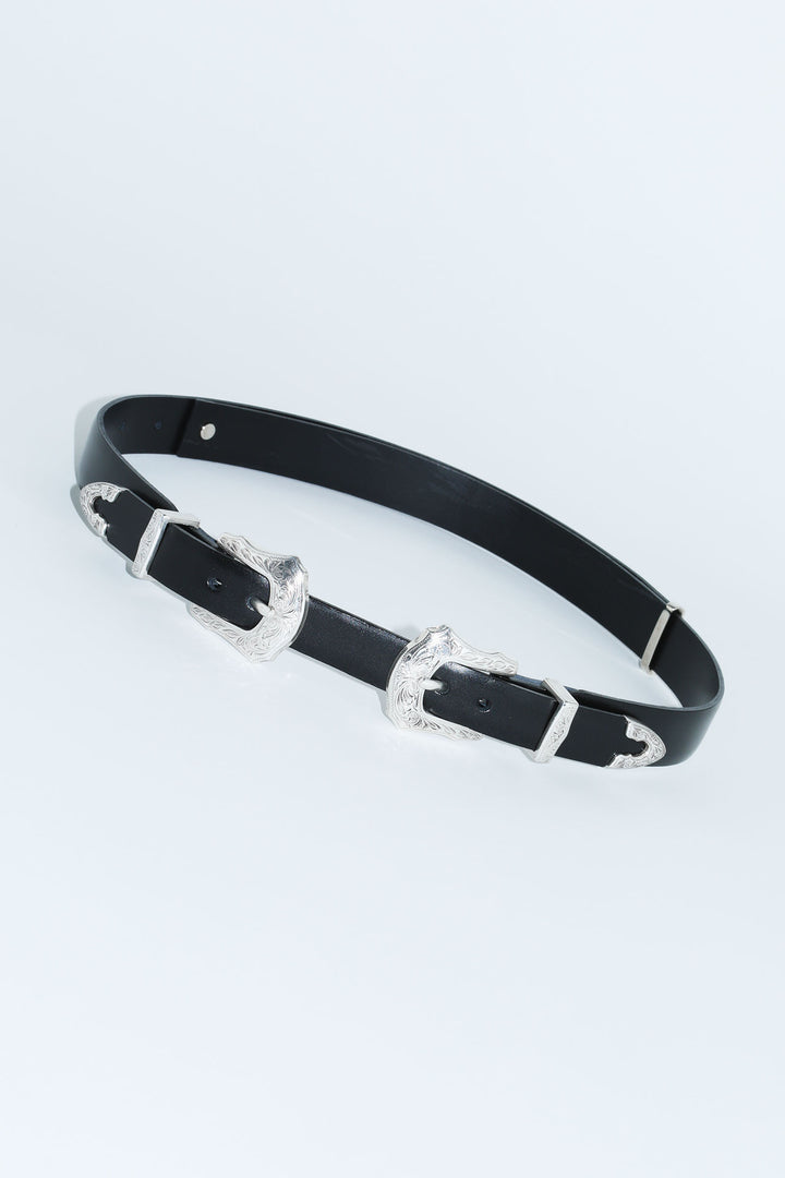 DOUBLE BUCKLE BELT