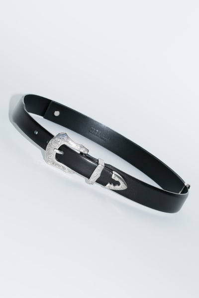 DOUBLE BUCKLE LEATHER BANGLE – TOGA ONLINE STORE