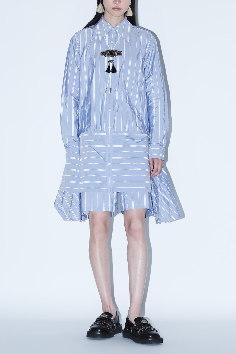 MEMORY TAFFETA SHIRT DRESS – TOGA ONLINE STORE