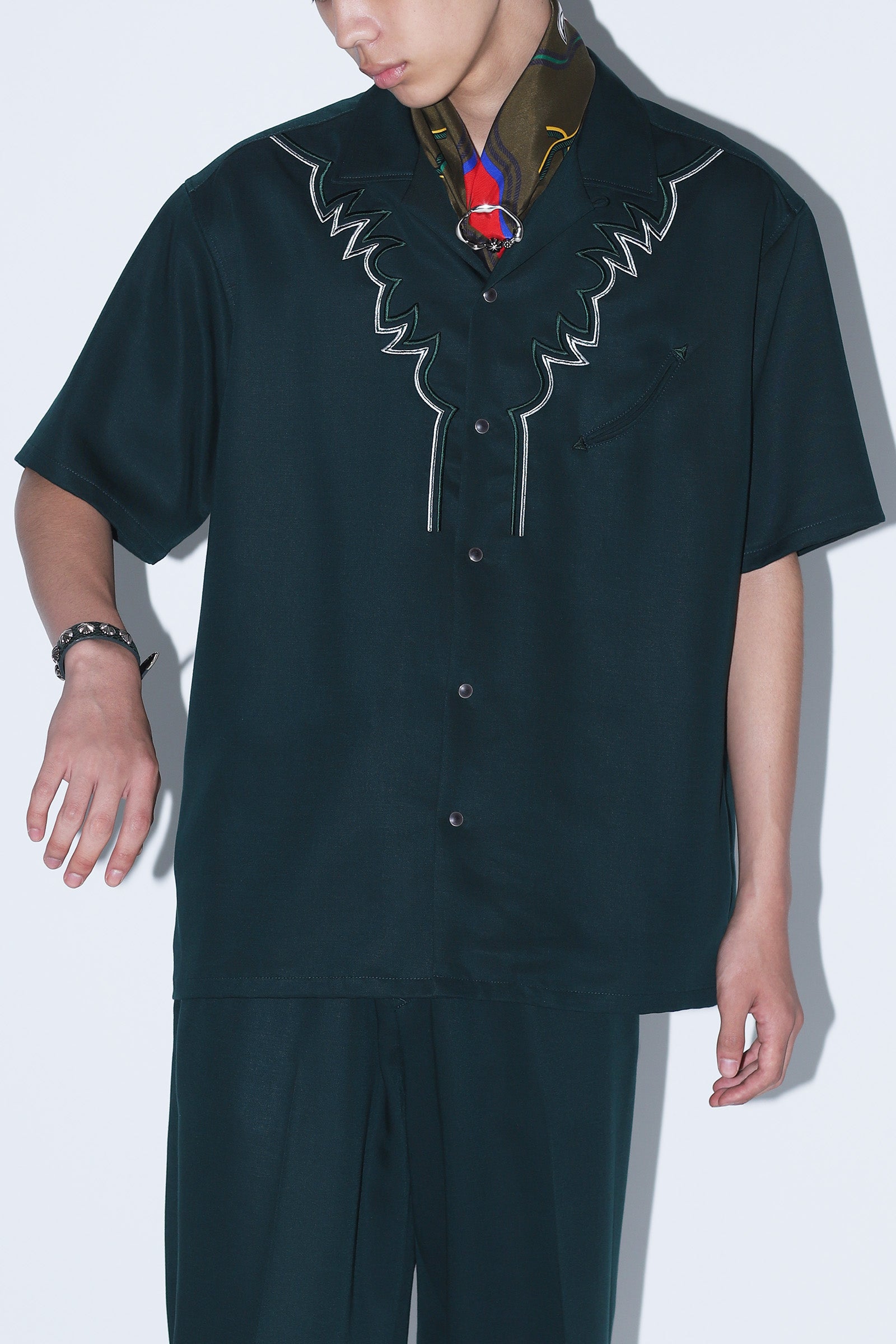 EMBROIDERY WESTERN S/S SHIRT – TOGA ONLINE STORE