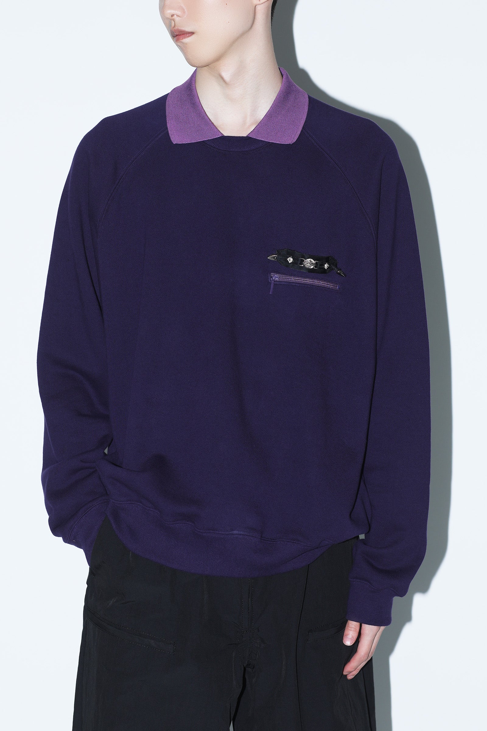 TOGA VIRILIS トーガビリリース スウェット POLO COLLAR SWEATSHIRT POLO COLLAR SWEATSHIRT – TOGA ONLINE STORE