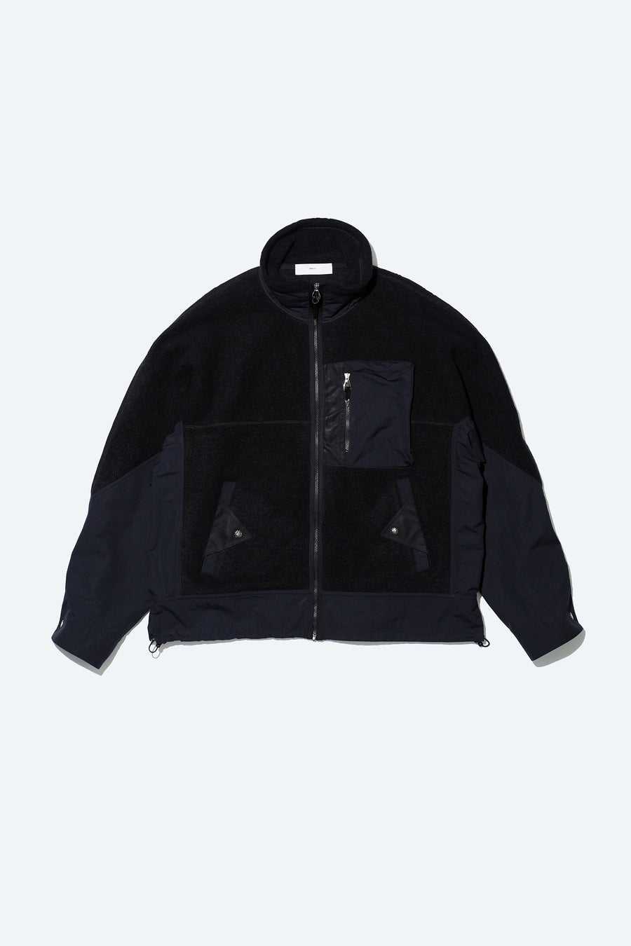 WOOL JERSEY BLOUSON