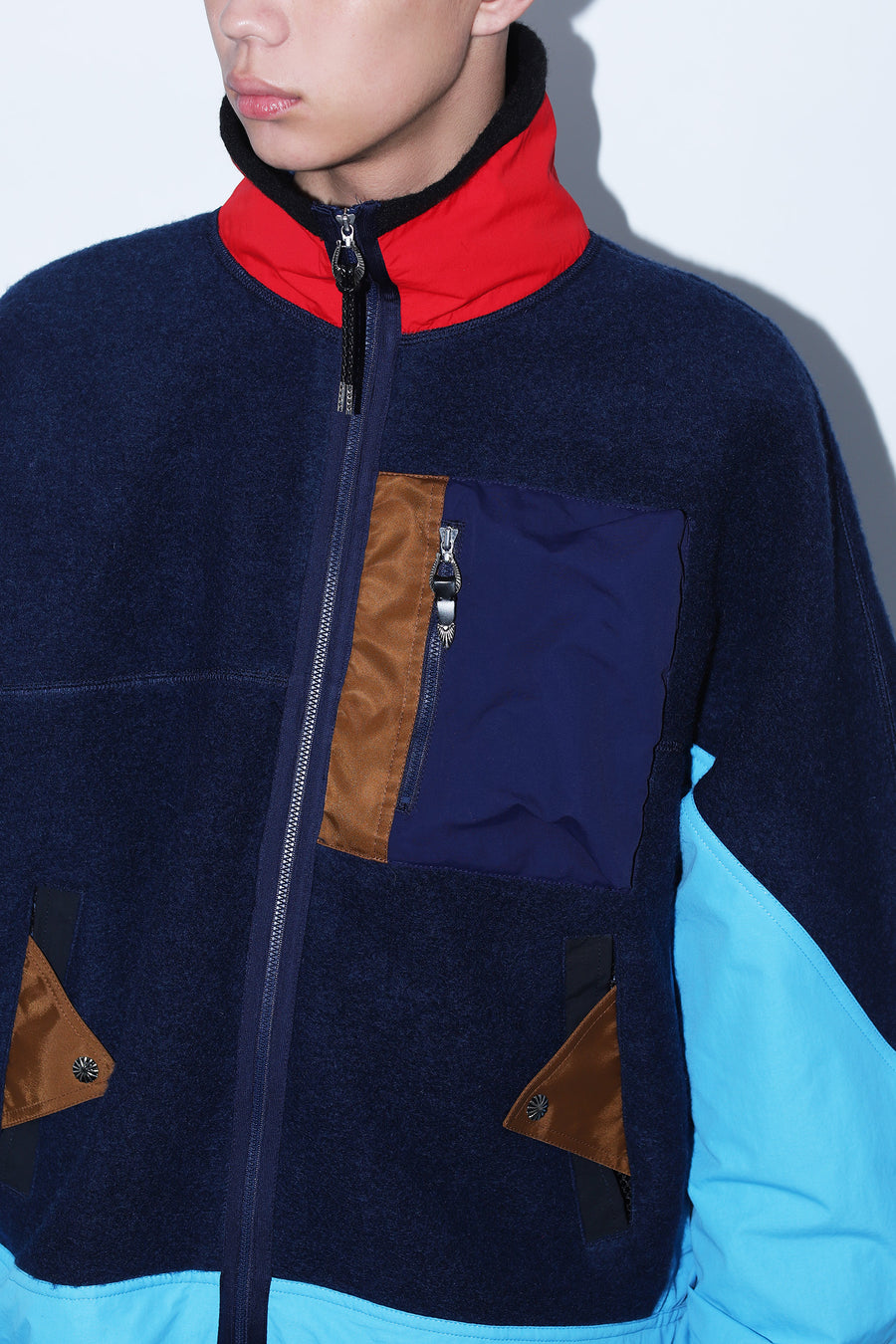 WOOL JERSEY BLOUSON