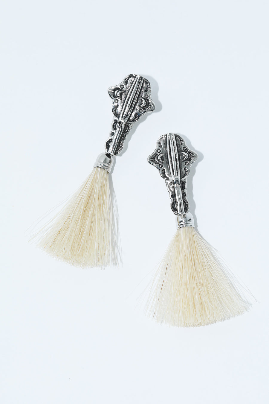 METAL FRINGE EARRINGS