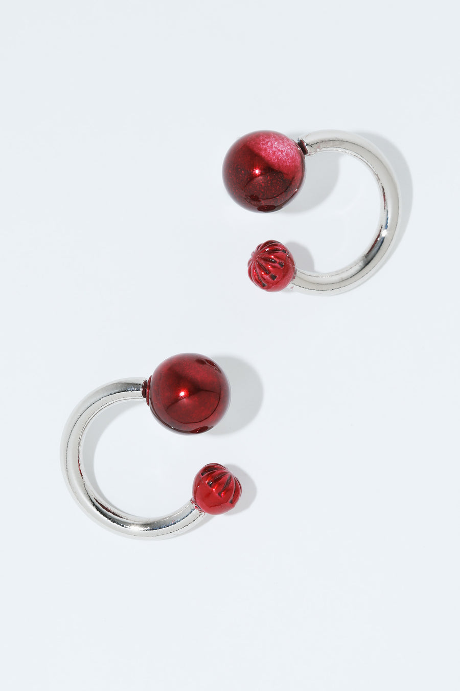 RING PIERCED EARRINGS