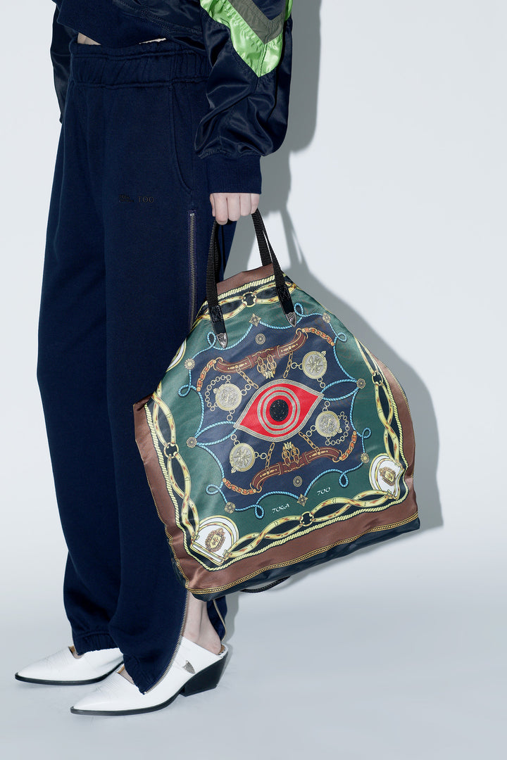 【TOGA】PRINT TOTE BAG / ORANGE＊要在庫確認＊ Toga Printed Tote Bag | Orange | FARFETCH TW