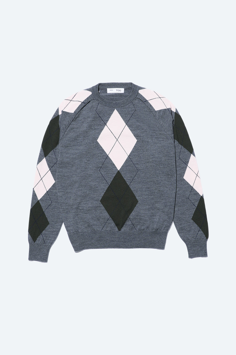 ニット セーター TOGA TOO Argyle knit pullover TZ252-XN942：ニット レディース TOGA TOO Argyle knit pullover TZ252-XN942：ニット（ニット